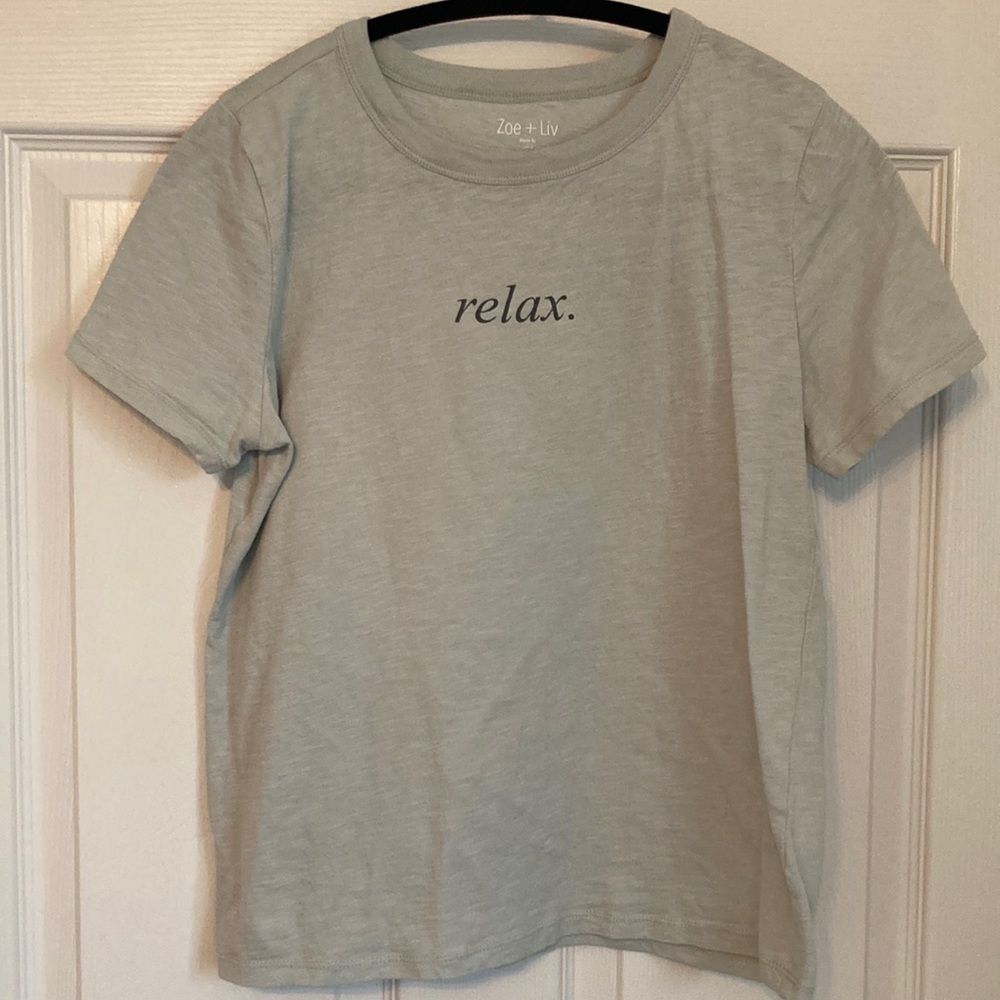 Cotton Slub Graphic Tee